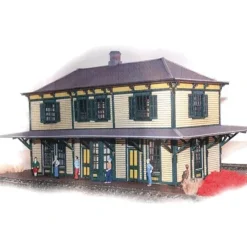 The N Scale Architect 40008 HO Central of New Jersey Two-Story Station Kit - Your Source for Gaming Essentials* Discount