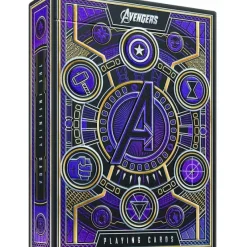 Cards-Theory11 Marvel Avengers Purple Playing Cards - 1 Deck - Your Source for Gaming Essentials