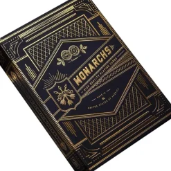 Cards-Theory11 Monarchs Playing Cards - 1 Sealed Navy Blue Deck - Your Source for Gaming Essentials