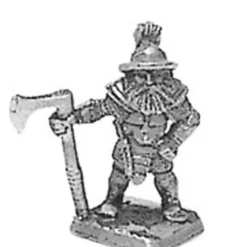Tabletop Miniatures-Thorban Dwarf Champion #03-101 Classic Ral Partha Fantasy RPG Metal Figure - Your Source for Gaming Essentials