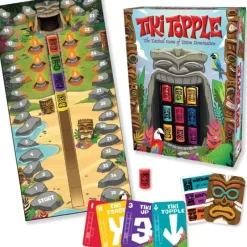Board Games>Tiki Topple - The Tactical Game of Totem Domination - Your Source for Gaming Essentials