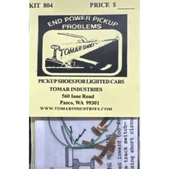 Tomar Industries 804 HO Scale Pickup Shoes for Lighted Cars - Your Source for Gaming Essentials* Discount