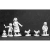 Tabletop Miniatures-Townsfolk X: Children 03233 Dark Heaven Legends Unpainted Metal - Your Source for Gaming Essentials