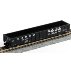 Trainworx Inc 2520116 N Denver & Rio Grande Western Steel Gondola #56456 - Your Source for Gaming Essentials*