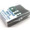 Dice-Transparent Precision Casino 3/4" Dice, 2 Pieces in Case - Green with White Pips - Your Source for Gaming Essentials