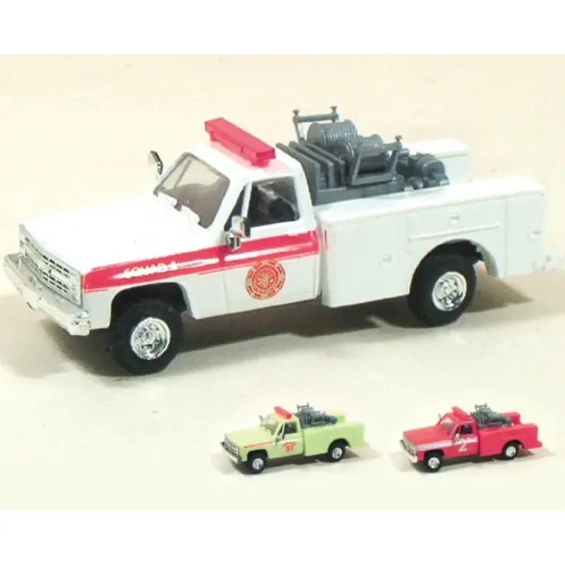 Trident Miniatures 90062 HO Green CFE Mini-Pumper with Chevrolet Cab Vehicle - Your Source for Gaming Essentials* New