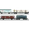 Trix 24022 HO German Federal Railroad DB & VTG 3-Car Freight Set - Your Source for Gaming Essentials* Sale