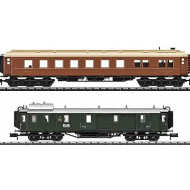 Trix 15967 N Bavarian Express Train Around 1925 Add-On Car Set - Your Source for Gaming Essentials* Best
