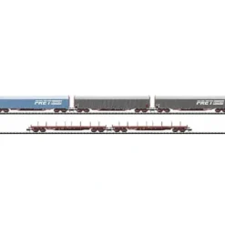 Trix 15476 N French National Railways SNCF Era VI 5-Car Freight Set - Your Source for Gaming Essentials* Outlet
