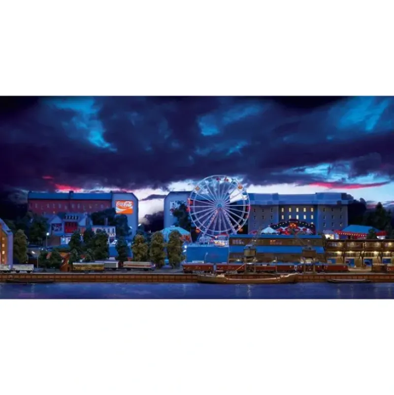 Trix 66302 N Harbor Warehouse with 2 Semi-Portal Level Luffing Slewing Cranes - Your Source for Gaming Essentials* Online