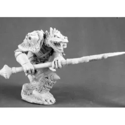 Tabletop Miniatures-Unpainted Kriv Blackspear Dragonman Barbarian 03513 Dark Heaven - Your Source for Gaming Essentials