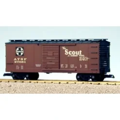 USA Trains 19075 G Atchison, Topeka & Santa Fe "The Scout" Steel Box Car #27081 - Your Source for Gaming Essentials* Best