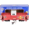 USA Trains 12123 G Atchison, Topeka & Santa Fe Extended Vision Caboose #999718 - Your Source for Gaming Essentials* Hot
