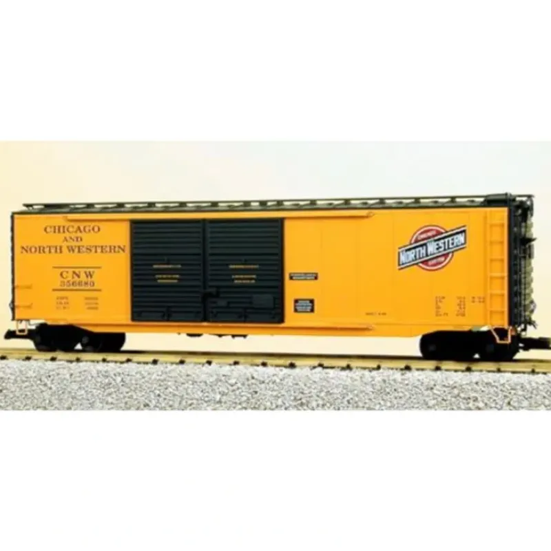 USA Trains 193122 G Chicago & North Western 50' Steel Double Door Boxcar #356680 - Your Source for Gaming Essentials* Best