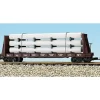 USA Trains 17607 G Chicago, Burlington & Quincy Pipe Load Flatcar Brown - Your Source for Gaming Essentials* Discount