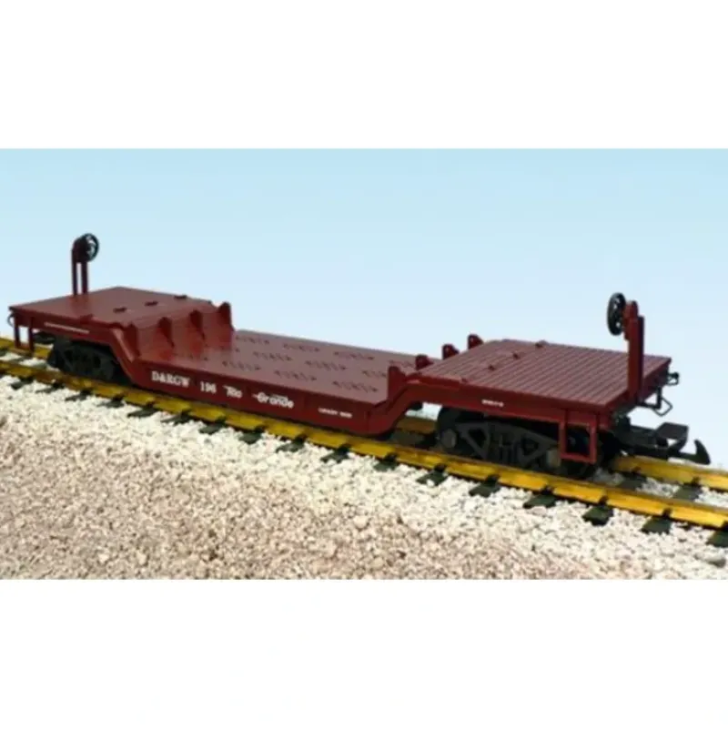 USA Trains 17336 G Denver & Rio Grande Western Depressed Center Flatcar - 2 pack - Your Source for Gaming Essentials* Discount