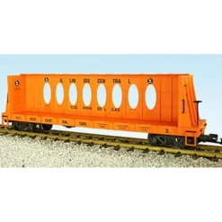 USA Trains 17409 G Illinois Central Centerbeam Flatcar Orange - Your Source for Gaming Essentials* Hot