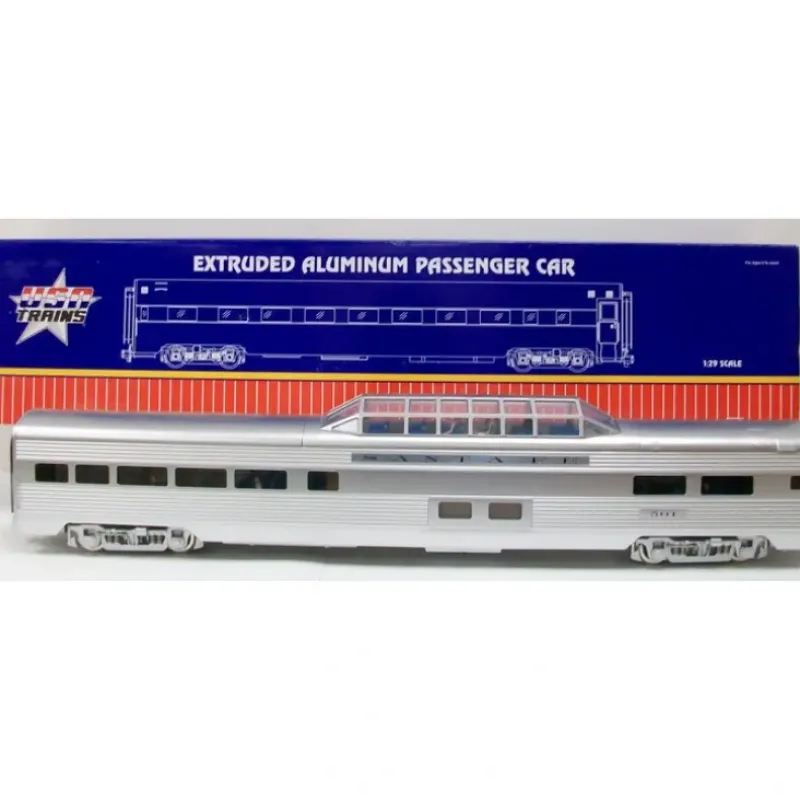 USA Trains 31006 G Santa Fe Aluminum Vista Dome Car - Metal Wheels - Your Source for Gaming Essentials* Clearance