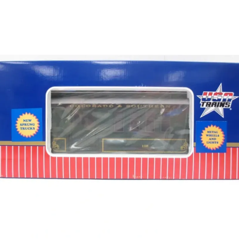 USA Trains 30200 G Scale C&S Combine Overton Pass. Car #130 - Metal Wheels - Your Source for Gaming Essentials* Hot