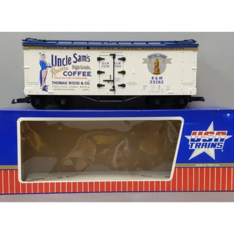 USA Trains 16349 G Uncle Sam Coffee Wood Ice Reefer Car - Your Source for Gaming Essentials* Sale