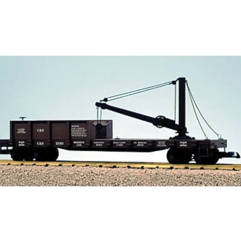 USA Trains 1808 G White Pass Derrick Car with Boom - Your Source for Gaming Essentials* Best