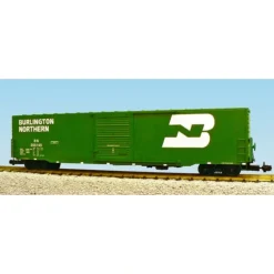 USA Trains 19406A G Burlington Northern 60' Steel Boxcar #355145 - Your Source for Gaming Essentials* Clearance