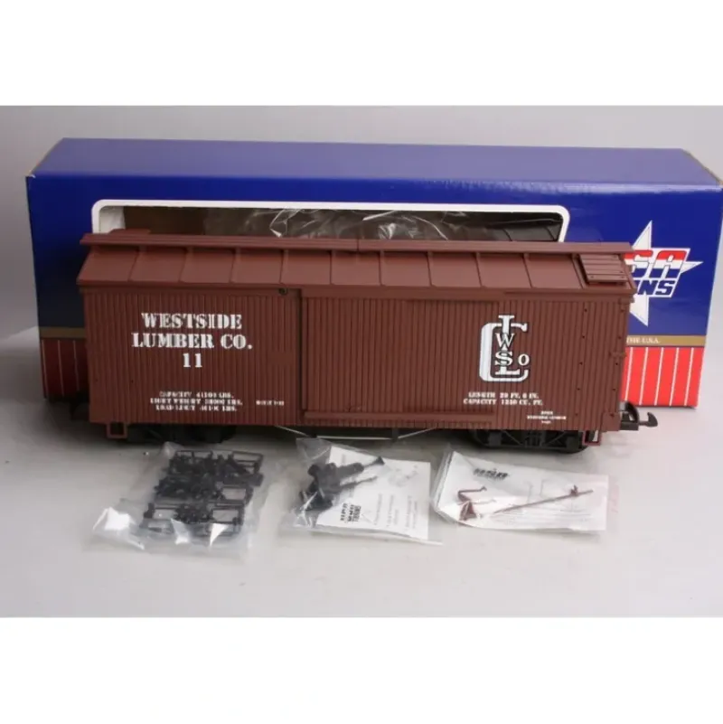 USA Trains 19041B G Westside Lumber Co. Wood Boxcar #11 - Your Source for Gaming Essentials* Online