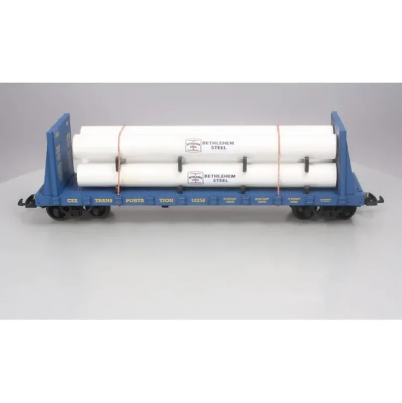 USA Trains R17604 CSX Transportation Flatcar with Pipe Load - Your Source for Gaming Essentials* Online