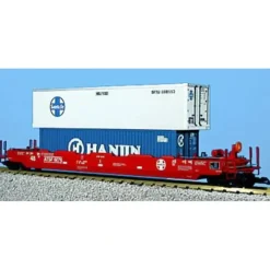 USA Trains R17112 G ATSF Gunderson Husky Stack with 2 Containers #3 - Your Source for Gaming Essentials* Online