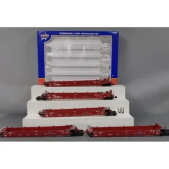 USA Trains R17151 G BN Intermodal 5 Unit Articulated Set w/o Containers #64200 - Your Source for Gaming Essentials* Clearance