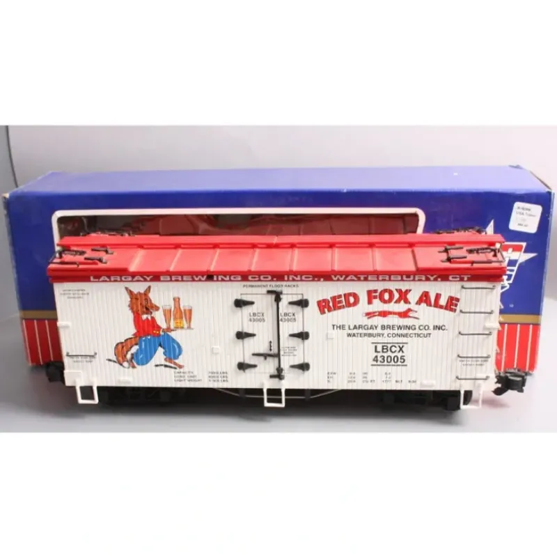 USA Trains R16369 G Largay Brewing Co. Red Fox Ale Wood Ice Reefer Car #43005 - Your Source for Gaming Essentials* Online