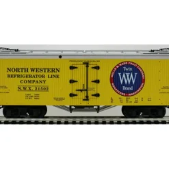 USA Trains R16324 G North Western Reefer Line Woodsided Refrigerator Car #21502 - Your Source for Gaming Essentials* New