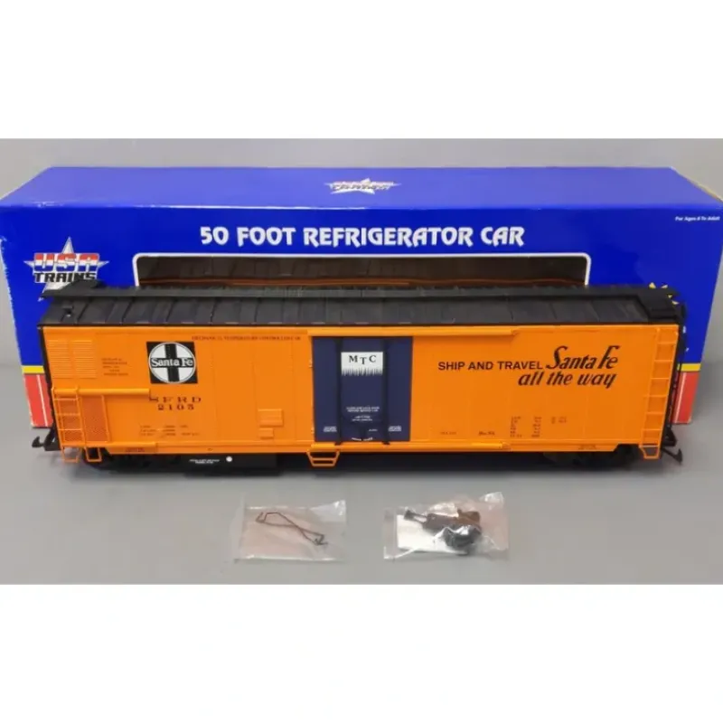 USA Trains R16700 G Santa Fe "El Capitan" 50ft. Refrigerator Cars #2105 VG/Box - Your Source for Gaming Essentials* Online