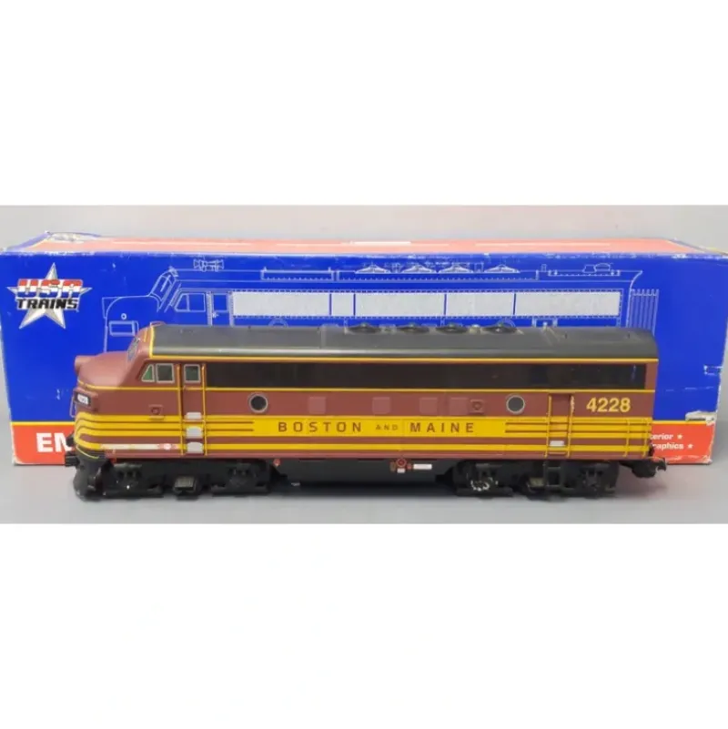 USA Trains R22368 G Scale Boston & Maine FSA Diesel Locomotive #4228 VG/Box - Your Source for Gaming Essentials* Clearance