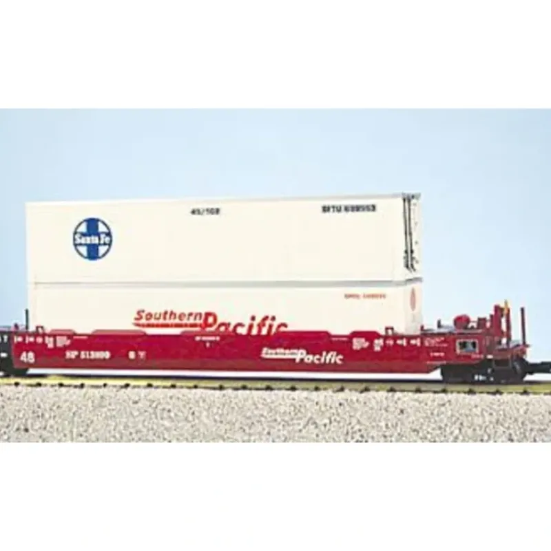 USA Trains R17154 G Scale SP 5-Car Atriculated Intermodal Set (No Containers) - Your Source for Gaming Essentials* Online