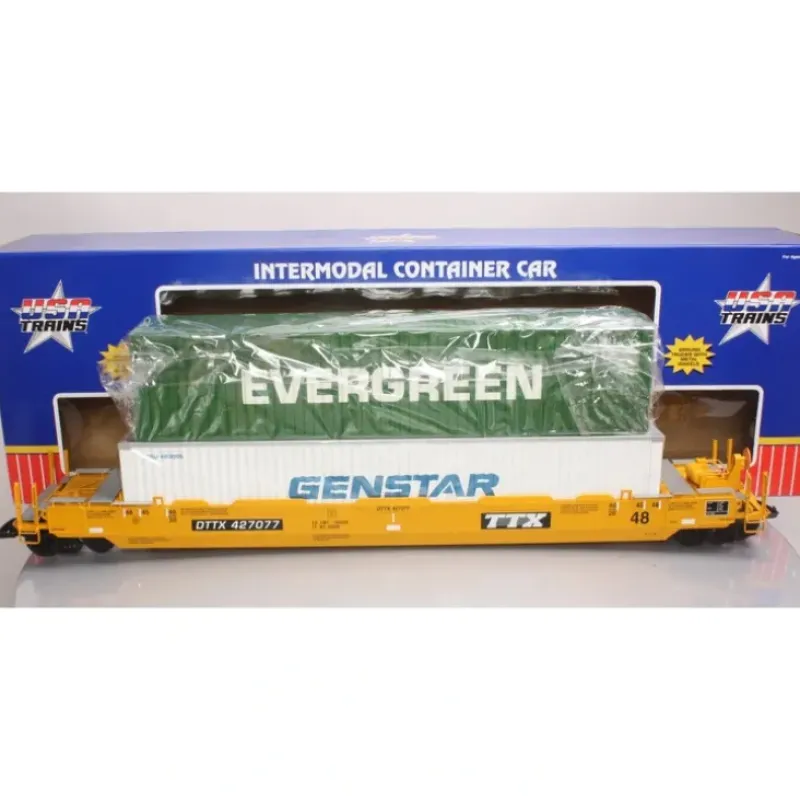 USA Trains R17103 G TTX Gunderson Husky Stack with Container (Set of 3) - Your Source for Gaming Essentials* Online