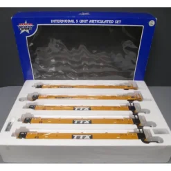 USA Trains R17150 G TTX Intermodal 5 Unit Articulated Set (Metal Wheels) - Your Source for Gaming Essentials* Best