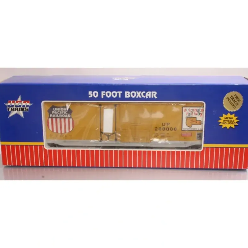 USA Trains R193013 G UP 50' Steel Box Car w/Combination Plug & Sliding Doors #3 - Your Source for Gaming Essentials*