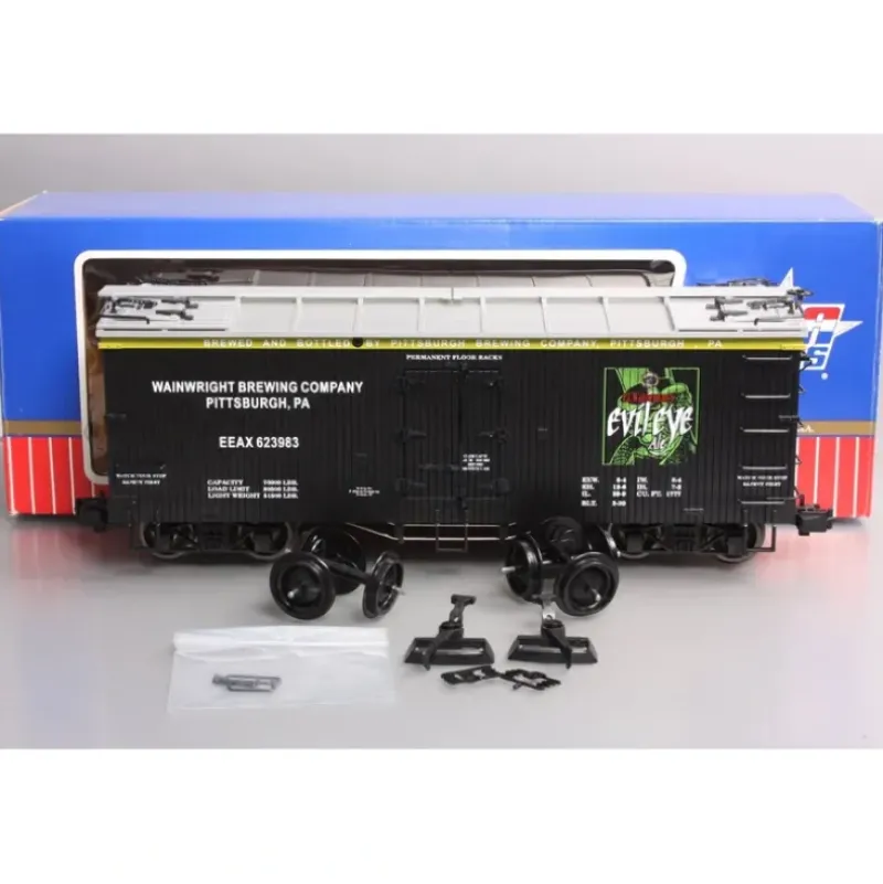 USA Trains R16382 G Wainwright Brewing Evil Eye Ale Wood Ice Reefer Car EX/Box - Your Source for Gaming Essentials* Outlet