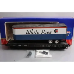 USA Trains R17020 G White Pass and Yukon Piggy Back Flat Car - Your Source for Gaming Essentials* New