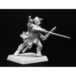 Tabletop Miniatures-Valeros, Iconic Male Human Fighter #60001 Pathfinder Miniatures Unpainted - Your Source for Gaming Essentials