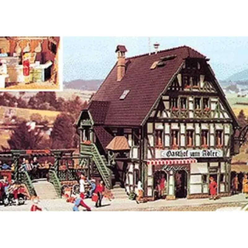 Vollmer 3736 Adler Inn with Butcher Shop Kit - Your Source for Gaming Essentials*
