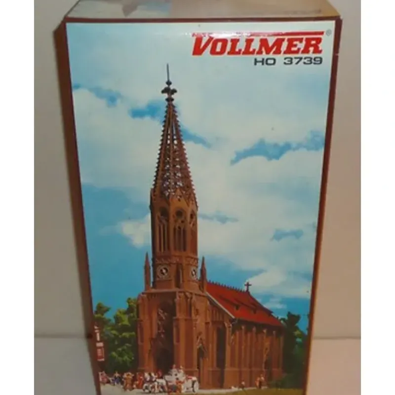 Vollmer 3739 HO Scale Cathedral Building Kit - Your Source for Gaming Essentials* Clearance