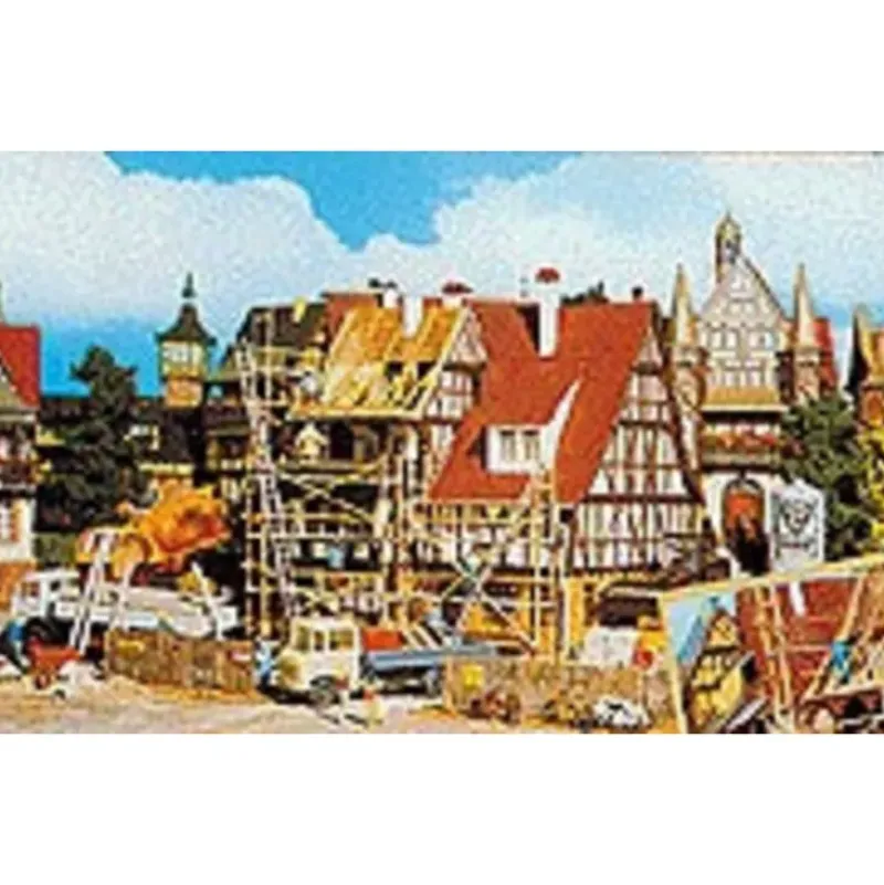 Vollmer 3691 HO Scale European House Under Construction - Your Source for Gaming Essentials*