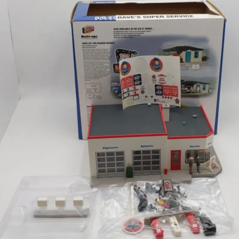 Walthers 933-2714 Built-Up Dave's Super Service EX/Box - Your Source for Gaming Essentials Store