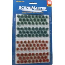 Walthers 949-1106 HO 1/4" 0.6cm Tall Wildflower Patches (Pack of 104) - Your Source for Gaming Essentials Shop