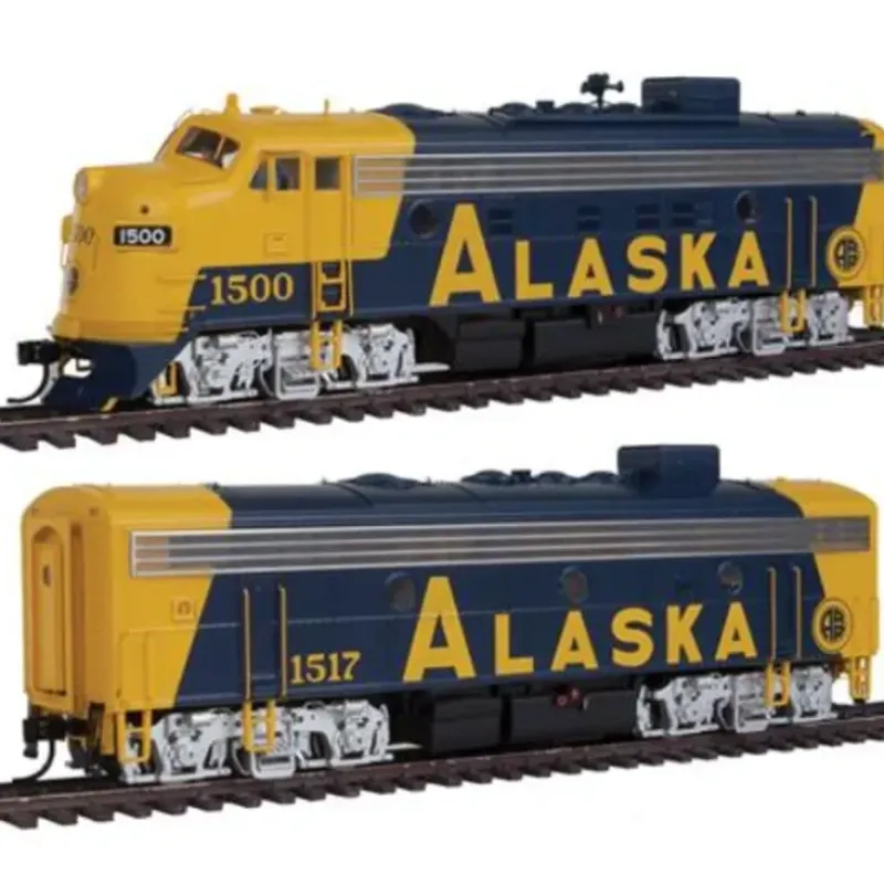 Walthers 920-40710 HO Alaska EMD F7 A-B Set w/48" Dynamic Fan #1500,1517 - Your Source for Gaming Essentials* Clearance