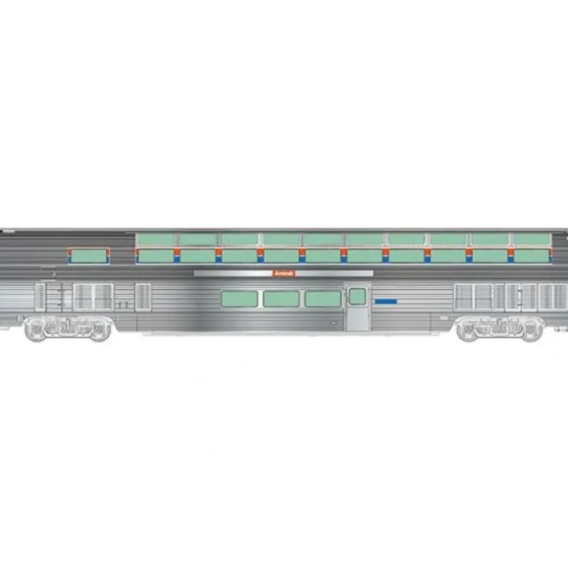 Walthers 920-13321 HO Amtrak 85' Budd Hi-Level Sky Lounge - Your Source for Gaming Essentials* Outlet