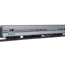 Walthers 910-30051 HO Amtrak 85' Budd Baggage-Lounge - Ready to Run - Your Source for Gaming Essentials* New