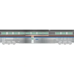 Walthers 920-14332 HO Amtrak 85' Budd Hi-Level Diner - Lighted (Phase II) - Your Source for Gaming Essentials* Outlet